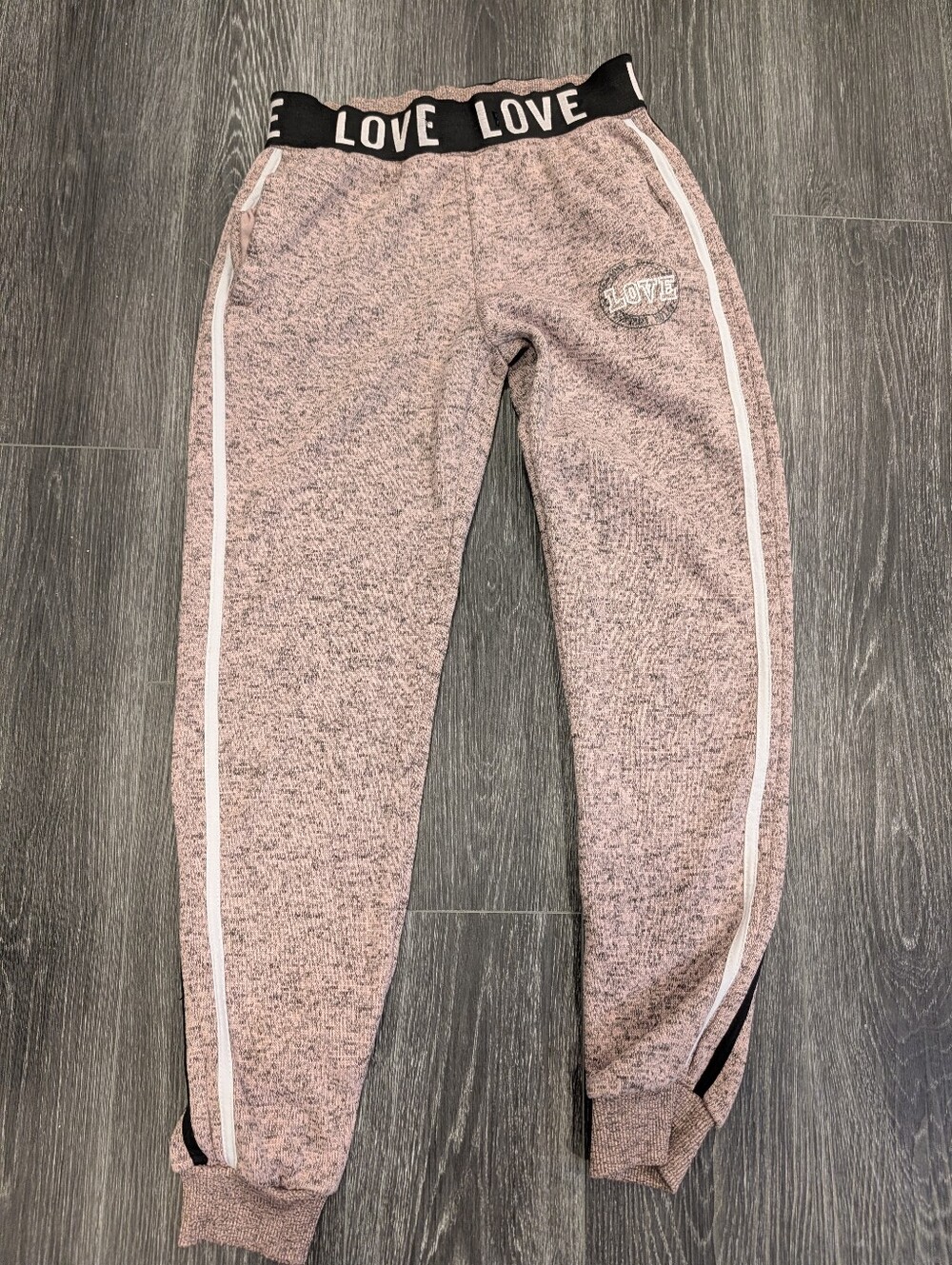 Women's Joggers Pink/Black Print